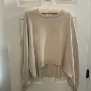 Zenana Crop Sweatshirt